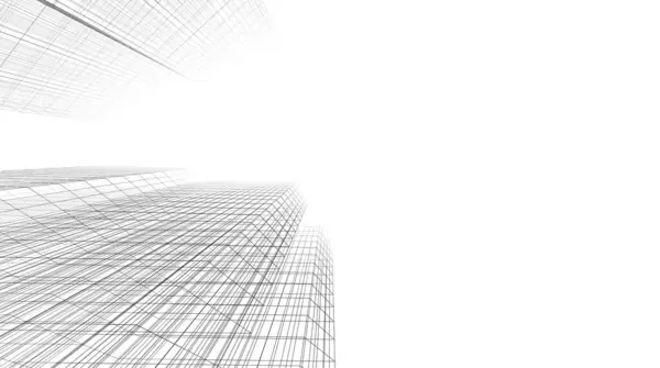 Abstract Futuristic Background Modern Graphic Design Business Wallpaper Skyscrapers Design — Stock Photo, Image