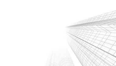 Soyut fütüristik arka plan, bir iş için modern grafik tasarımı, duvar kağıdı gökdelenleri tasarımı, dijital konsept arka plan. soyut mimari duvar kağıdı