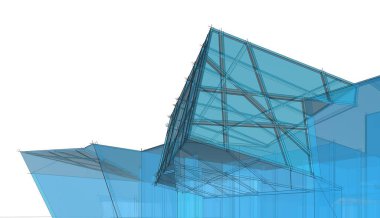 Soyut fütüristik arka plan, bir iş için modern grafik tasarımı, duvar kağıdı gökdelenleri tasarımı, dijital konsept arka plan. soyut mimari duvar kağıdı