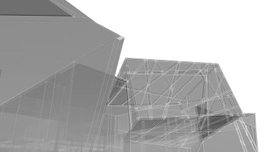 Soyut fütüristik arka plan, bir iş için modern grafik tasarımı, duvar kağıdı gökdelenleri tasarımı, dijital konsept arka plan. soyut mimari duvar kağıdı