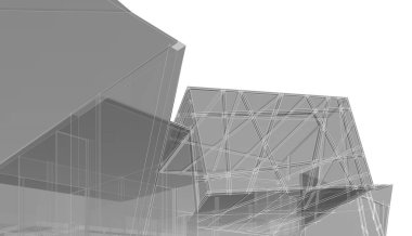 Soyut fütüristik arka plan, bir iş için modern grafik tasarımı, duvar kağıdı gökdelenleri tasarımı, dijital konsept arka plan. soyut mimari duvar kağıdı