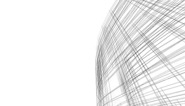 Абстрактный Футуристический Фон Современный Графический Дизайн Бизнеса Дизайн Обоев Небоскребов — стоковое фото