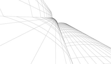 Soyut fütüristik arka plan, bir iş için modern grafik tasarımı, duvar kağıdı gökdelenleri tasarımı, dijital konsept arka plan. soyut mimari duvar kağıdı
