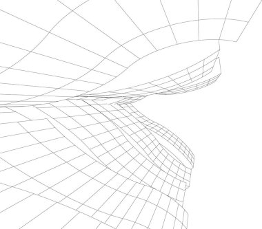 Soyut fütüristik arka plan, bir iş için modern grafik tasarımı, duvar kağıdı gökdelenleri tasarımı, dijital konsept arka plan. soyut mimari duvar kağıdı