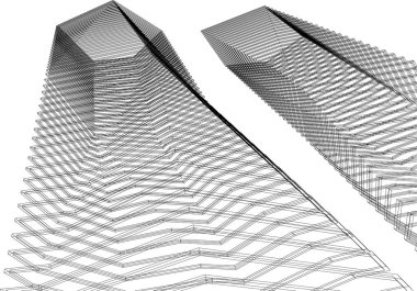 Soyut fütüristik arka plan, bir iş için modern grafik tasarımı, duvar kağıdı gökdelenleri tasarımı, dijital konsept arka plan. soyut mimari duvar kağıdı