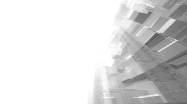 Soyut fütüristik arka plan, bir iş için modern grafik tasarımı, duvar kağıdı gökdelenleri tasarımı, dijital konsept arka plan. soyut mimari duvar kağıdı