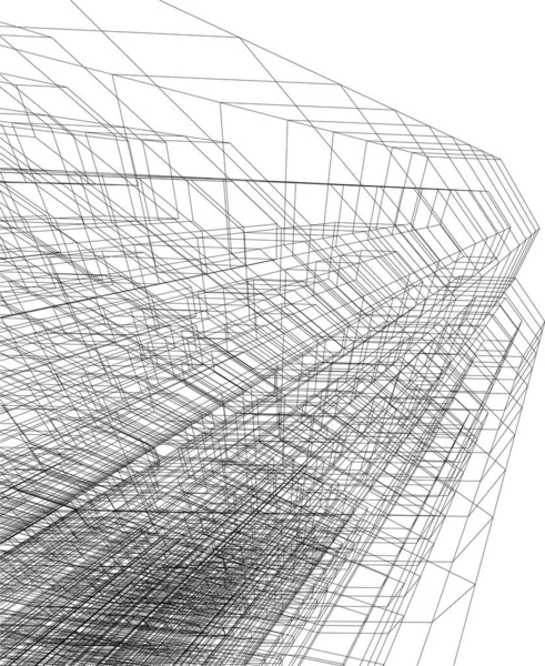 抽象的未来主义背景 现代商业平面设计 壁纸设计 数字概念背景 建筑墙纸摘要 — 图库矢量图片