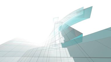 abstract purple architectural wallpaper high building design, digital concept background