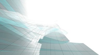 abstract purple architectural wallpaper high building design, digital concept background