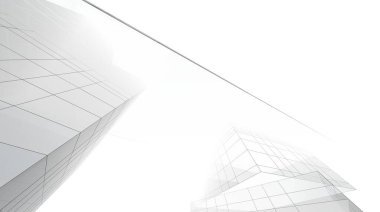 abstract purple architectural wallpaper high building design, digital concept background