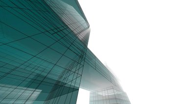 abstract purple architectural wallpaper high building design, digital concept background