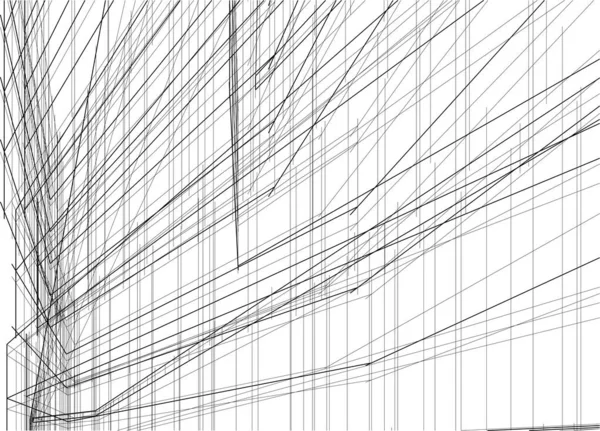 Abstract Purple Architectural Wallpaper Skyscraper Design Digital Concept Background — vektorikuva