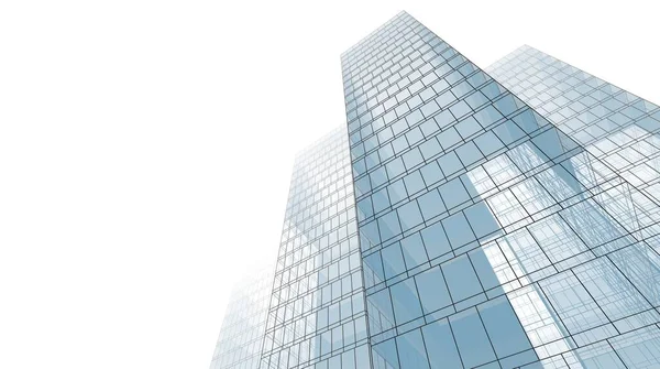 abstract architectural wallpaper high building design, digital concept background