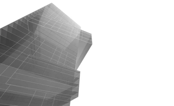 วอลล เปเปอร สถาป ตยกรรมนามธรรม การออกแบบอาคารต กระฟ นหล งแนวค ตอล — ภาพถ่ายสต็อก