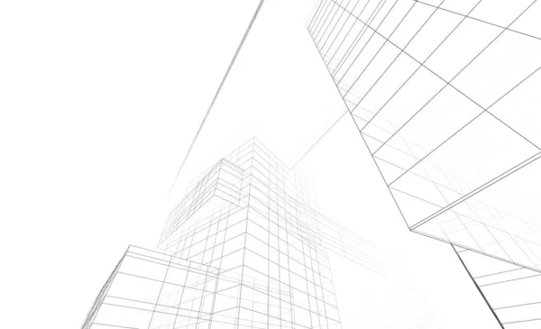 วอลล เปเปอร สถาป ตยกรรมนามธรรม การออกแบบอาคารส นหล งแนวค ตอล — ภาพถ่ายสต็อก
