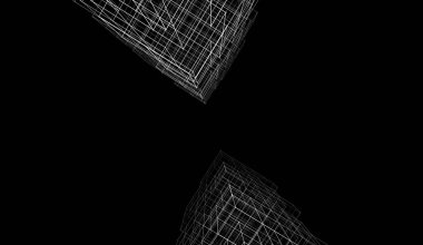 soyut mimari duvar kağıdı gökdelen tasarımı, dijital konsept arkaplan