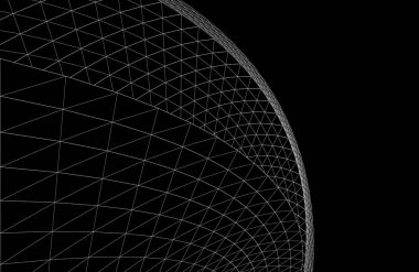  Gelecek perspektifi, soyut mimari duvar kağıdı tasarımı, dijital konsept arkaplan