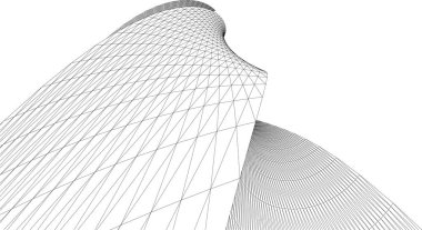  Gelecek perspektifi, soyut mimari duvar kağıdı vektör tasarımı, dijital konsept arkaplan