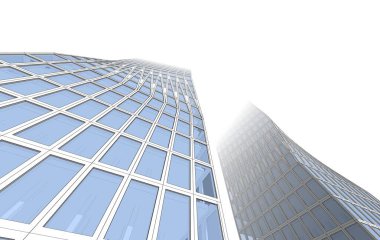  Gelecek perspektifi, soyut mimari duvar kağıdı tasarımı, dijital konsept arkaplan