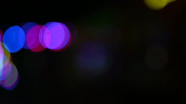 Bokeh efektli bulanık görüntüler 