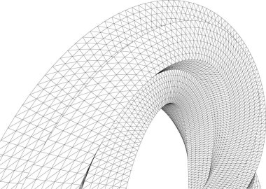 Soyut fütüristik arka plan, bir iş için modern grafik tasarımı, duvar kağıdı gökdelenleri tasarımı, vektör illüstrasyonu. soyut mimari duvar kağıdı