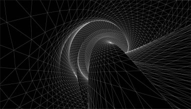 Soyut fütüristik arka plan, bir iş için modern grafik tasarımı, duvar kağıdı gökdelenleri tasarımı, vektör illüstrasyonu. soyut mimari duvar kağıdı