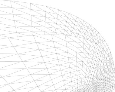 Soyut fütüristik arka plan, bir iş için modern grafik tasarımı, duvar kağıdı gökdelenleri tasarımı, vektör illüstrasyonu. soyut mimari duvar kağıdı