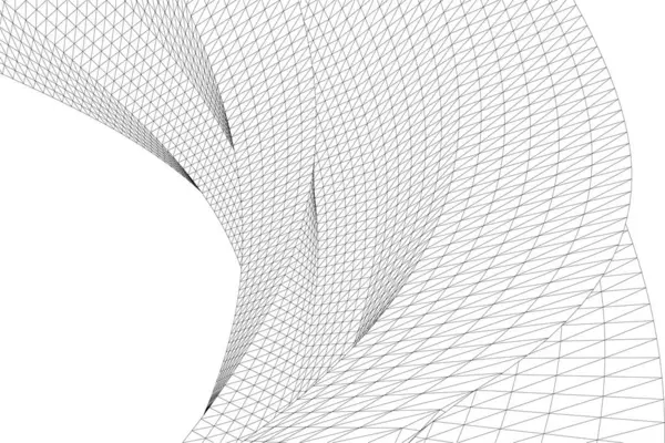 Soyut fütüristik arka plan, bir iş için modern grafik tasarımı, duvar kağıdı gökdelenleri tasarımı, vektör illüstrasyonu. soyut mimari duvar kağıdı