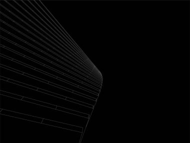 Soyut fütüristik arka plan, bir iş için modern grafik tasarımı, duvar kağıdı gökdelenleri tasarımı, vektör illüstrasyonu. soyut mimari duvar kağıdı