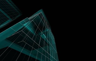 Soyut fütüristik arka plan, bir iş için modern grafik tasarımı, duvar kağıdı gökdelenleri tasarımı, dijital konsept arka plan. soyut mimari duvar kağıdı