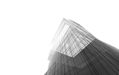 Soyut fütüristik arka plan, bir iş için modern grafik tasarımı, duvar kağıdı gökdelenleri tasarımı, dijital konsept arka plan. soyut mimari duvar kağıdı