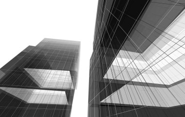 Soyut fütüristik arka plan, bir iş için modern grafik tasarımı, duvar kağıdı gökdelenleri tasarımı, dijital konsept arka plan. soyut mimari duvar kağıdı