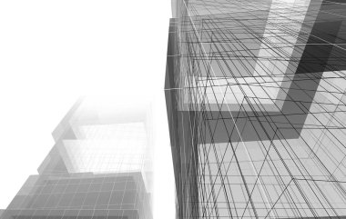 Soyut fütüristik arka plan, bir iş için modern grafik tasarımı, duvar kağıdı gökdelenleri tasarımı, dijital konsept arka plan. soyut mimari duvar kağıdı