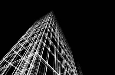 Soyut fütüristik arka plan, bir iş için modern grafik tasarımı, duvar kağıdı gökdelenleri tasarımı, dijital konsept arka plan. soyut mimari duvar kağıdı