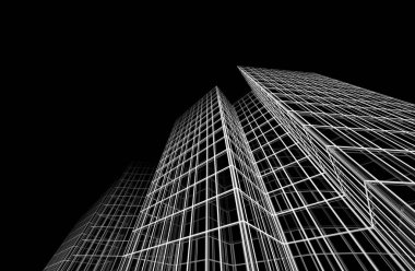 Soyut fütüristik arka plan, bir iş için modern grafik tasarımı, duvar kağıdı gökdelenleri tasarımı, dijital konsept arka plan. soyut mimari duvar kağıdı