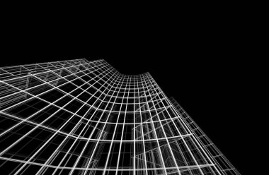 Soyut fütüristik arka plan, bir iş için modern grafik tasarımı, duvar kağıdı gökdelenleri tasarımı, dijital konsept arka plan. soyut mimari duvar kağıdı