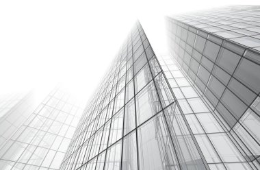 Soyut fütüristik arka plan, bir iş için modern grafik tasarımı, duvar kağıdı gökdelenleri tasarımı, dijital konsept arka plan. soyut mimari duvar kağıdı