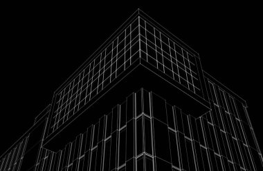 Soyut fütüristik arka plan, bir iş için modern grafik tasarımı, duvar kağıdı gökdelenleri tasarımı, dijital konsept arka plan. soyut mimari duvar kağıdı