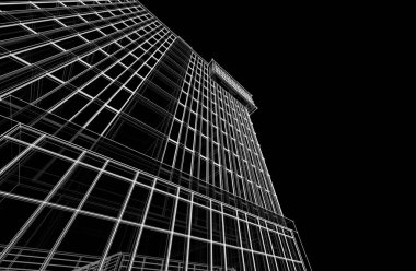 Soyut fütüristik arka plan, bir iş için modern grafik tasarımı, duvar kağıdı gökdelenleri tasarımı, dijital konsept arka plan. soyut mimari duvar kağıdı