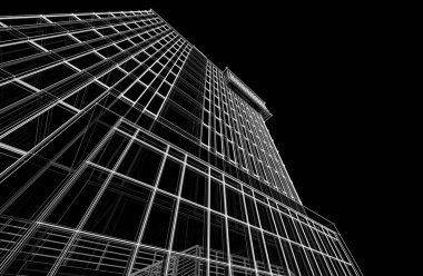 Soyut fütüristik arka plan, bir iş için modern grafik tasarımı, duvar kağıdı gökdelenleri tasarımı, dijital konsept arka plan. soyut mimari duvar kağıdı