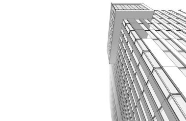 Soyut fütüristik arka plan, bir iş için modern grafik tasarımı, duvar kağıdı gökdelenleri tasarımı, dijital konsept arka plan. soyut mimari duvar kağıdı