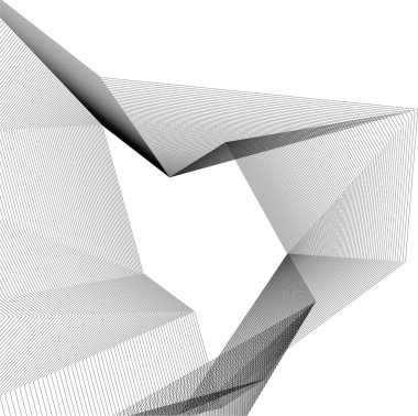 Gelecekçi soyut gökdelen arkaplanı, vektör illüstrasyonu