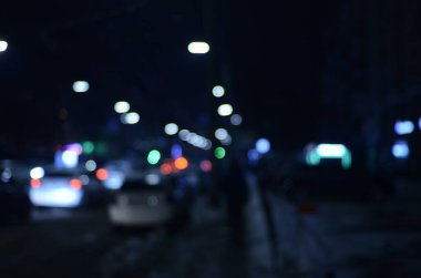 Soyut bulanık arkaplan. renkli ışıklar 