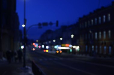 Soyut bulanık arkaplan. renkli ışıklar 