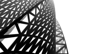 Soyut fütüristik arka plan, bir iş için modern grafik tasarımı, duvar kağıdı gökdelenler tasarımı, dijital illüstrasyon. soyut mimari duvar kağıdı