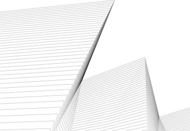  fütüristik perspektif, soyut mimari duvar kağıdı tasarımı, dijital geometrik konsept vektör arkaplanı