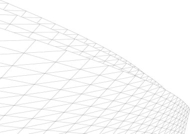 Soyut fütüristik arka plan, bir iş için modern grafik tasarımı, duvar kağıdı gökdelenleri tasarımı, dijital vektör illüstrasyonu. soyut mimari duvar kağıdı