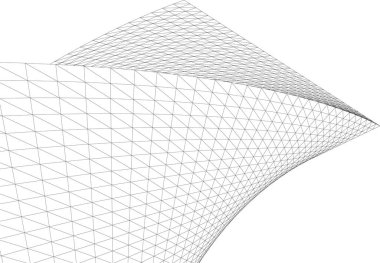 Soyut fütüristik arka plan, bir iş için modern grafik tasarımı, duvar kağıdı gökdelenleri tasarımı, dijital vektör illüstrasyonu. soyut mimari duvar kağıdı