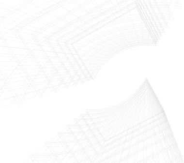 Soyut fütüristik arka plan, bir iş için modern grafik tasarımı, duvar kağıdı gökdelenleri tasarımı, dijital vektör illüstrasyonu. soyut mimari duvar kağıdı