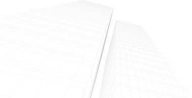 Soyut fütüristik arka plan, bir iş için modern grafik tasarımı, duvar kağıdı gökdelenleri tasarımı, dijital vektör illüstrasyonu. soyut mimari duvar kağıdı